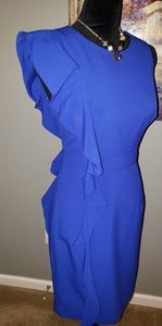 Calvin Klein Women's Ruffle Dress! Pre-owned 4!